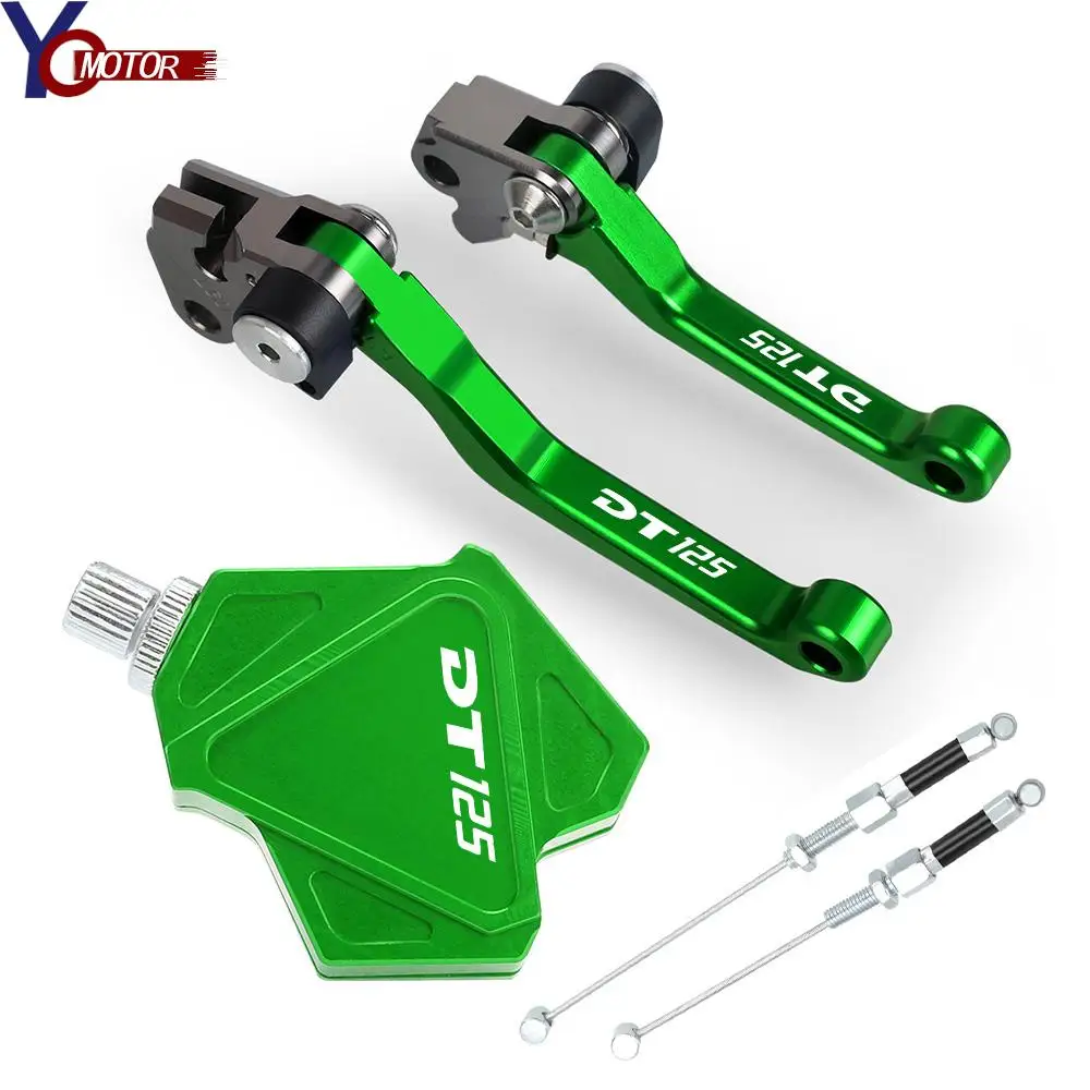 

For Yamaha DT125 2006 DT 125 Motorcycle Accessories Brake Clutch Lever Easy Pull Clutch Lever System Kit Aluminum Parts DT-125