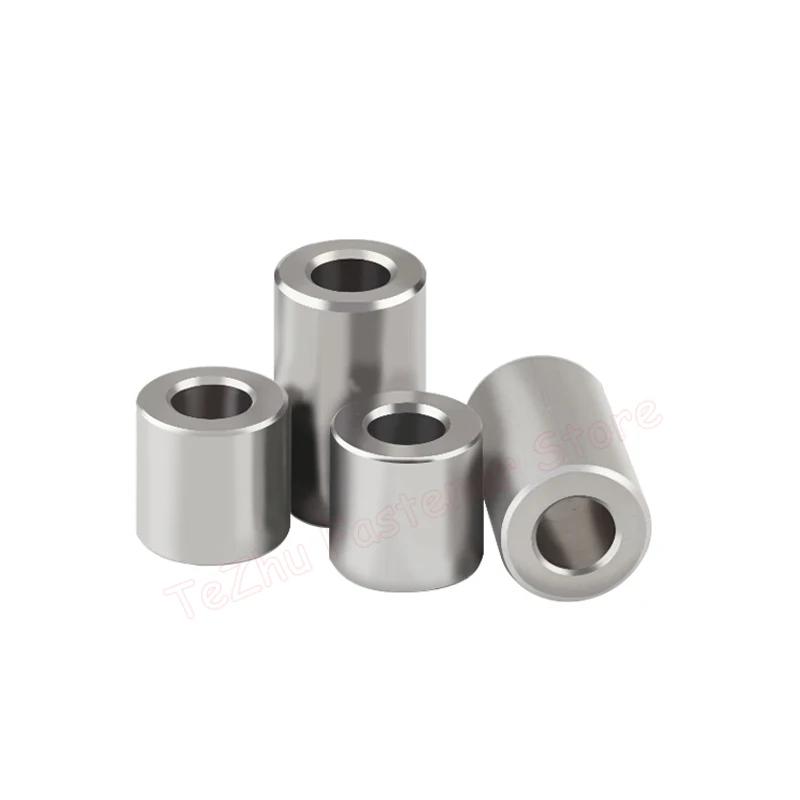 10pcs M2 M2.5 M3 Stainless Steel Bushing Washer Round Hollow Unthreaded Standoff Spacer Gasket Sleeve Length 1 1.5 2 2.5 3-20mm