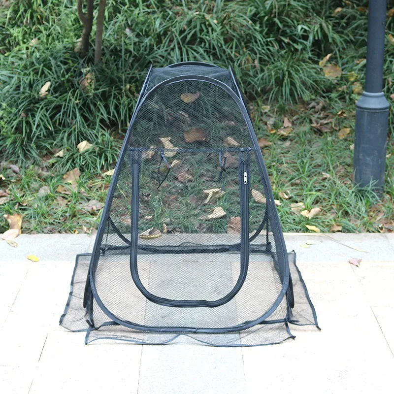 

Портативная дышащая сетчатая палатка с автоматической установкой, легкое укрытие для кемпинга, москитная сетка, тент для походов и путешествий на природе