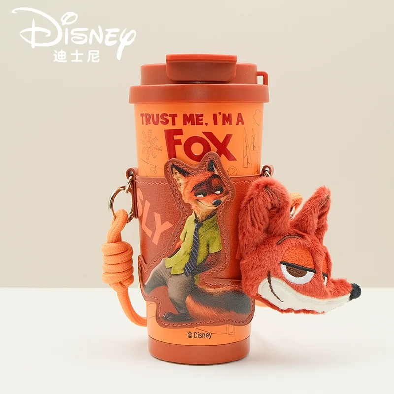 

500 мл Disney Zootopia Nick Judy изолированная чашка чашка для воды кофейная чашка сумасшедшая аутентичная пара Рождественский подарок