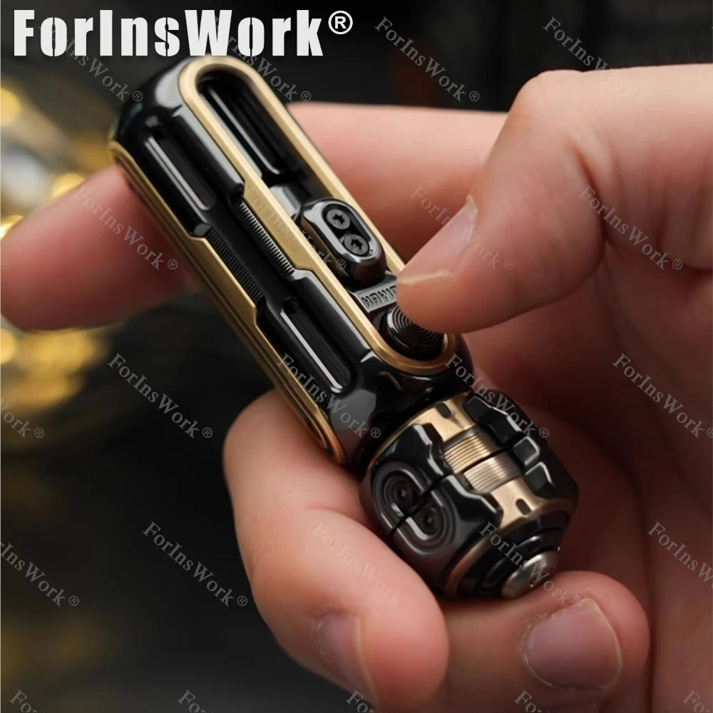 MUYI Artillery Mechanical Ejection Magnetic Compound Toy Anxiety Toys Autism Sensory Toys Metal Fidgets Toys