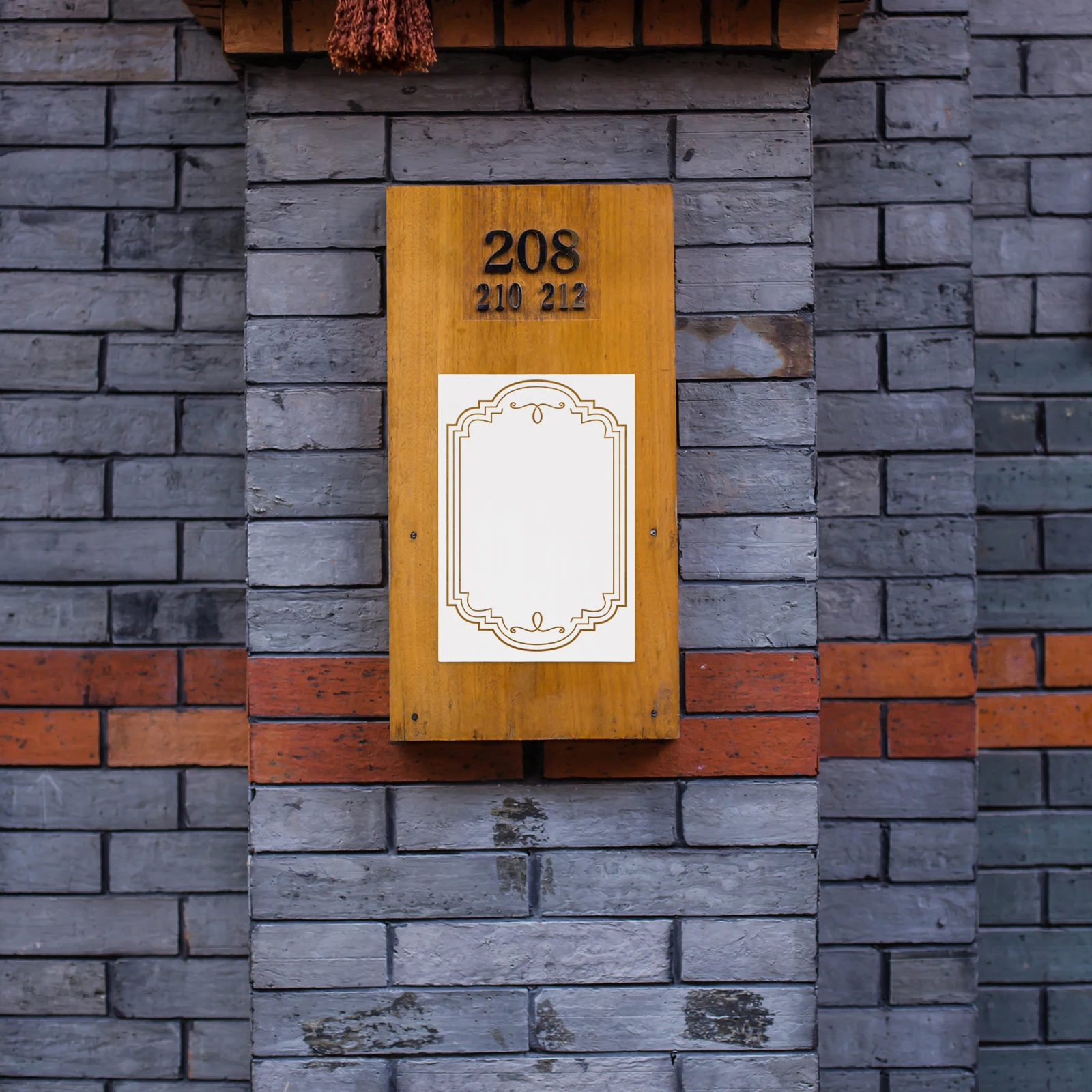 6pcs Sublimation Aluminum Blanks Metal Sign Plate For Home Decor Commercial Advertising Durable Easy Install Clear Vibrant