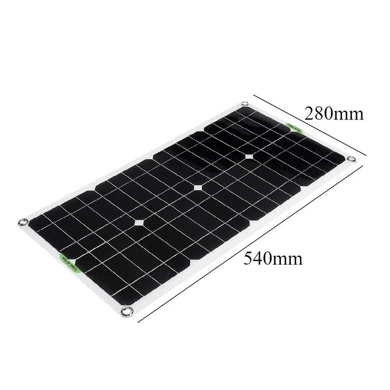 Kit de panneau solaire pour voiture, 200W, 18V, batterie de charge 12V, 10-30A, régulateur PT, port USB, cellule solaire, banque d'alimentation pour téléphone, montres