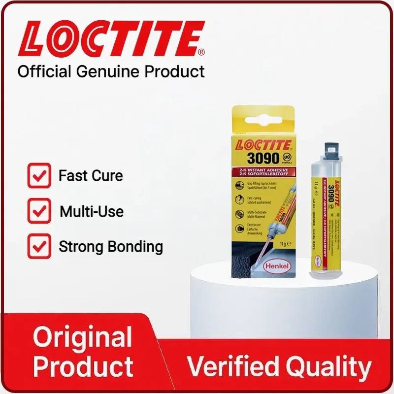 

3090 High Strength Industrial Adhesive for 11g, Fast Cure, Thread Locking & Sealing, Metal Bonding Adhesive