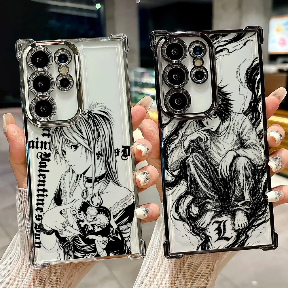 Misas Amane Anime Silicone Case For Samsung Galaxy S26 S25 Ultra S26Ultra S24 S23 S22 S21 Plus + S20 S26 FE 5G Soft Phone Cover