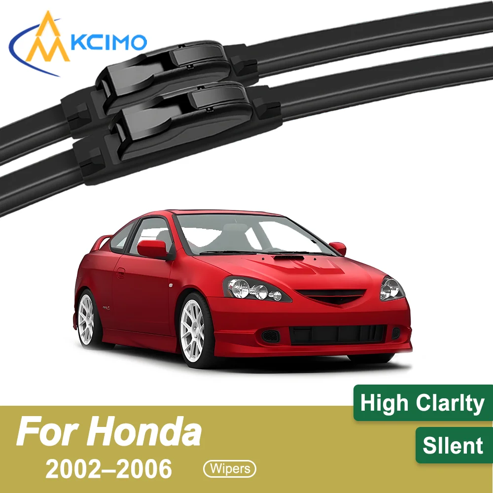 

Комплект из 2 дворников премиум-класса, совместимых с Honda Integra 2002-2006 гг., всепогодные долговечность для безопасного вождения
