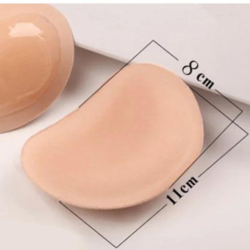 Sticky Bra Pads Removable Padding Inserts Cups Chest Push Up Padding Thicken Invisible Bra Cushions Push Up Pads for The Bra