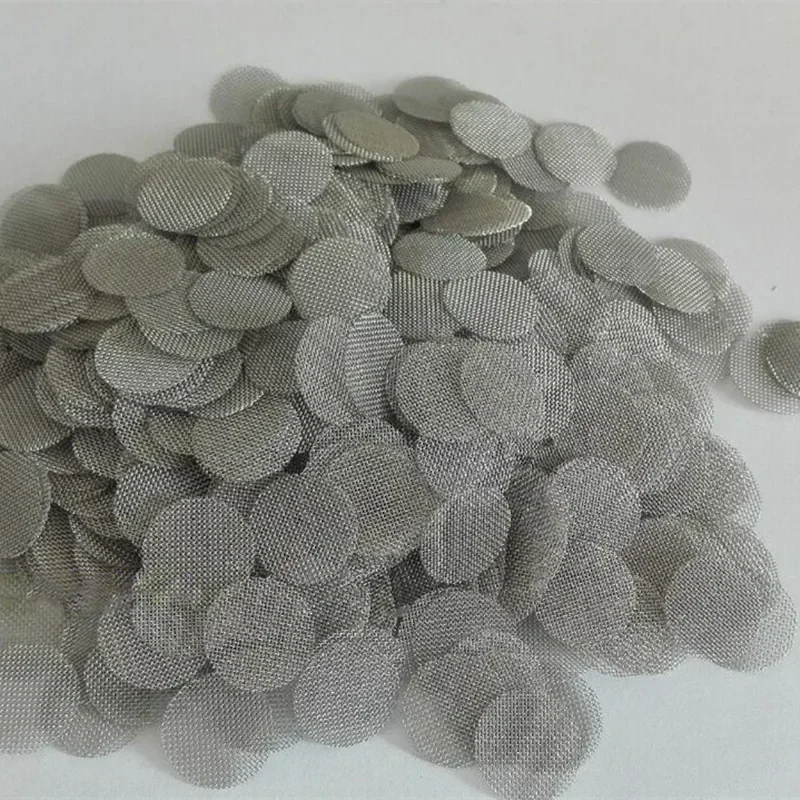 

100pcs 304 Stainless Steel Mesh for Button Coin Cell