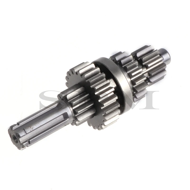 3+1 Tranmission Main Counter Shaft with Reverse (3 forward + 1 reverse gear) for 50cc-110cc Engine ATV Quad Bike Accessories