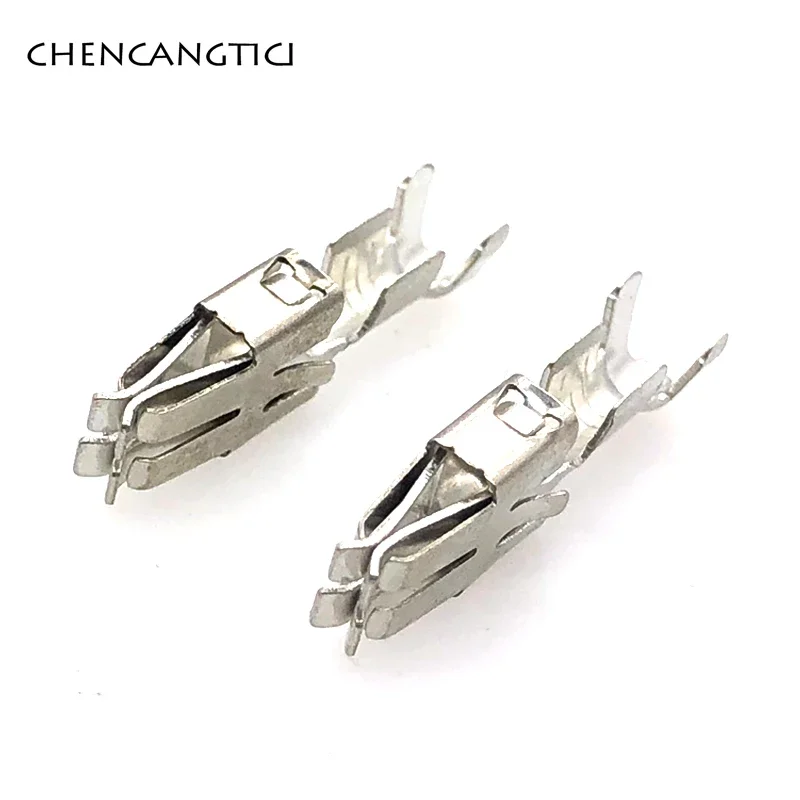 20 Pcs 6.3 MM Series Automotive Electrical Splice Wire Terminal Car Non-Insulated Female Crimp Cable Terminal 926965-1