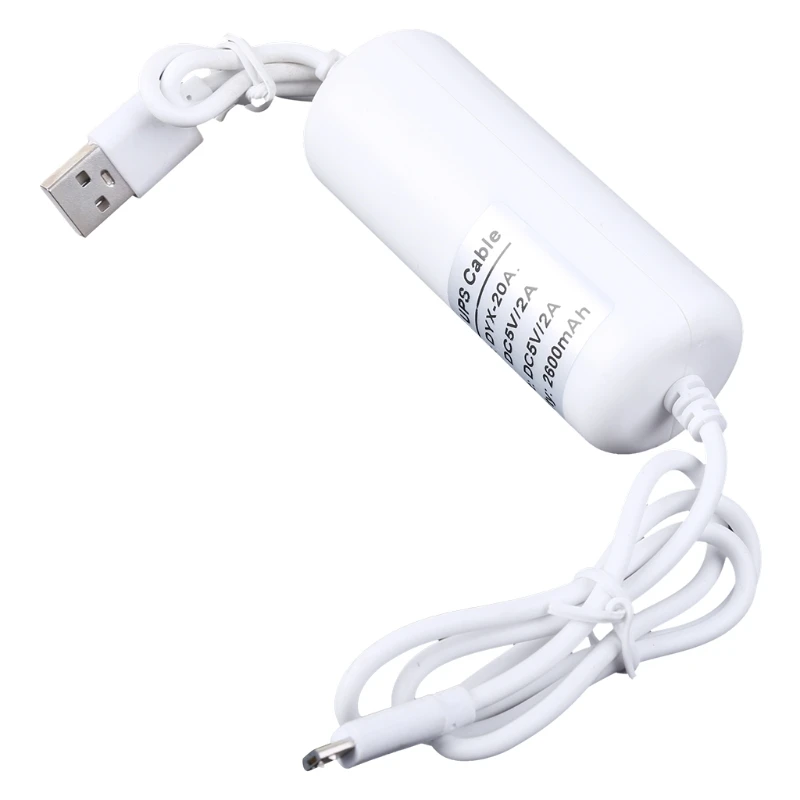 Imagem -05 - Mini Bateria Backup 5v Fonte Alimentação Ininterrupta Bateria Integrada para Câmera Segurança Adaptador