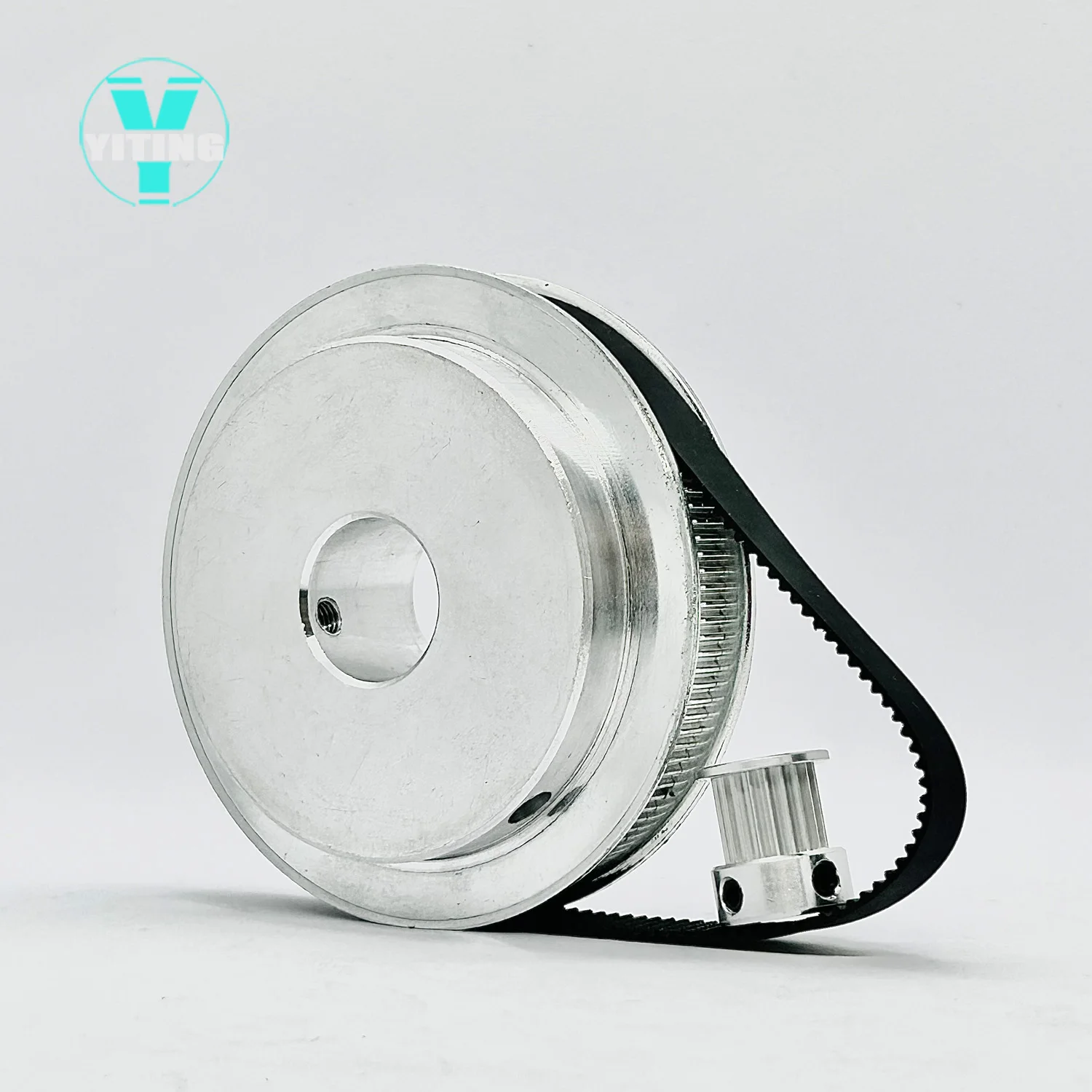 Imagem -05 - Jogo da Polia da Correia Dentada Kit da Polia Síncrona 2gt 2m 120t Gt2 20 Dentes 120t Largura mm Furo 325 mm Roda da Corda