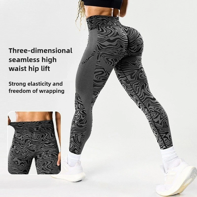 Mulheres sem costura leggings de fitness cintura alta calças de treino ginásio yoga leggings booty levantamento correndo collants