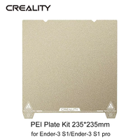 CREALITY Ender-3 S1/Ender-3 S1 Pro PEI Build Plate Kit 235x235mm Strong Adhesion Excellent Flatness for Ender-5 S1 3D Printer