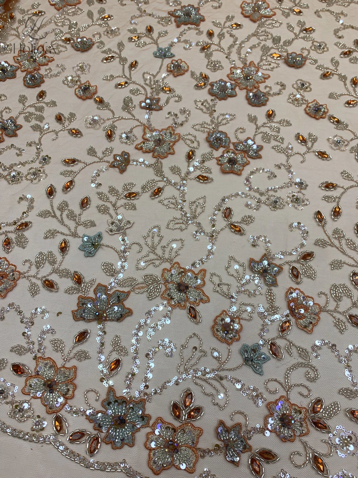 Nouvelle Arrivée Tissu de Dent - Crystal Mesh Fabric avis et prix