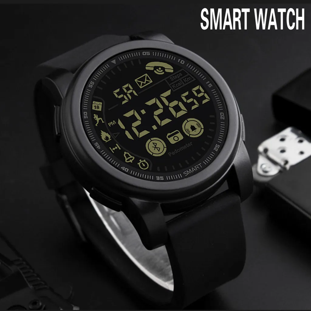 Fitness  Waterproof Bluetooth Smart Watch Sport Pedometer for Android iOS