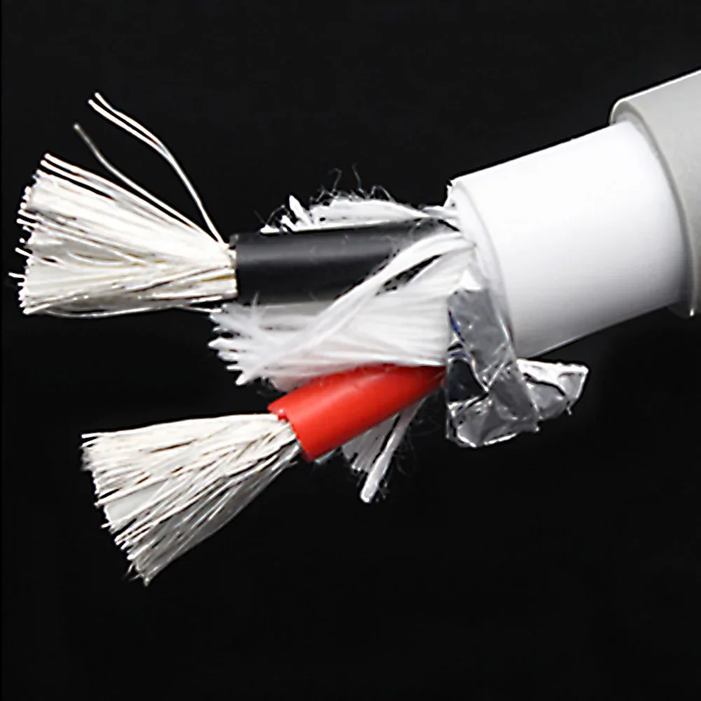 

HiFi Audio Line OFC Copper Silver Plated Speaker Cable Bulk Wire DIY Horn Cable