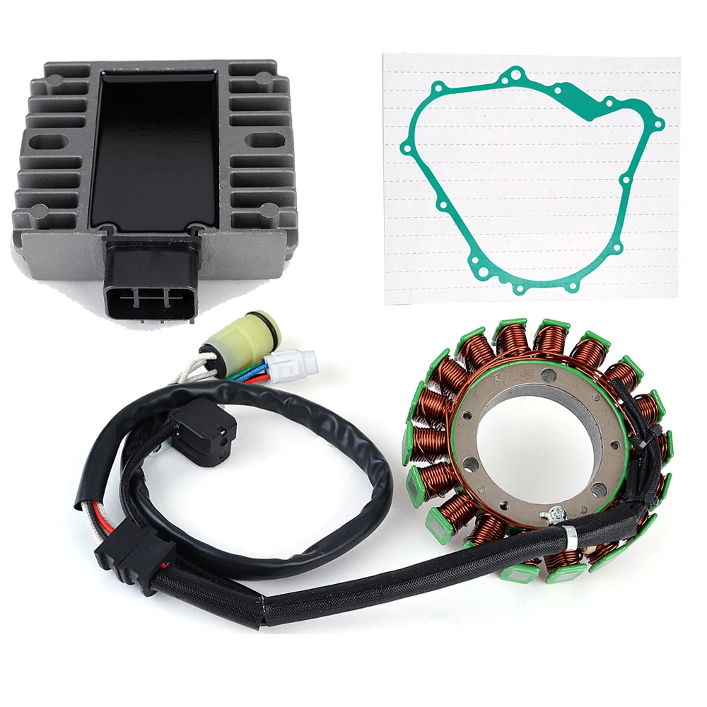 

YFM 450 FWAD Stator Coil with Gasket Regulator Rectifier For Yamaha YFM450 YFM450FWAD Grizzly Kodiak 450 EPS Hunter 2012-2014