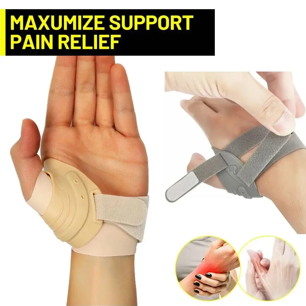 1Pcs humb Support Brace CMC Joint Thumb brace Spica Splint for Pain Relief, Arthritis & Trigger Thumb Immobilizer, Wrist Strap