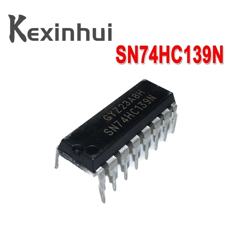 10PCS SN74HC139N DIP-16  SN74HC147N SN74HC148N  SN74HC174N  SN74HC164N 74HC139N 74HC147N 74HC148N 74HC174N 74HC164N DIP-16