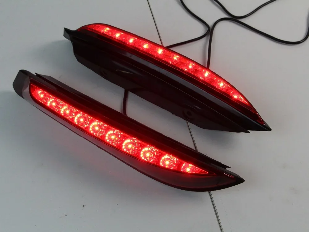 

Eosuns Led Rear Pillar Light, Driving Lamp, Brake Light for Ford Everest Endeavour 2016-2018, Wireless Switch Control
