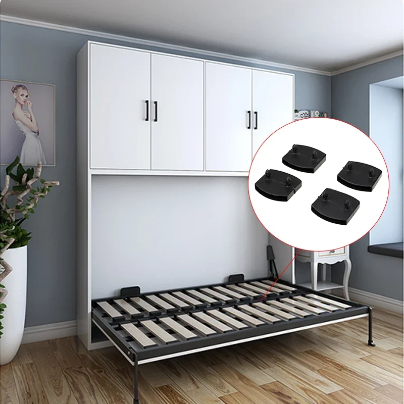 

1Pc Sofa Bed Slat End Caps Holders Plastic Black Single/Double Center Cap Replacement for Holding Securing Furniture Frames