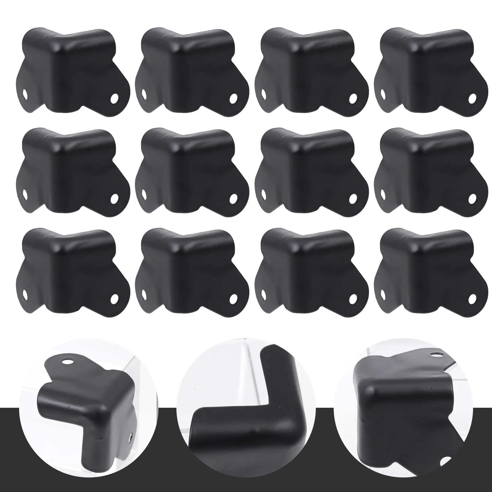 16 Pcs Speaker Wrap Angle Furniture Protector Corner Protectors Anti-collision Protective Corners Protection Guard Home Cabinet