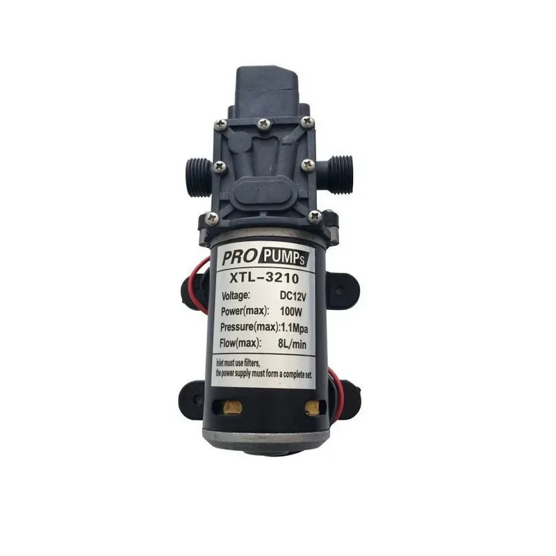 

24V100W Electric Diaphragm Pump 12V Water Pump High Pressure Car Wash Pump Powder Injection DC Self Suction Boosting