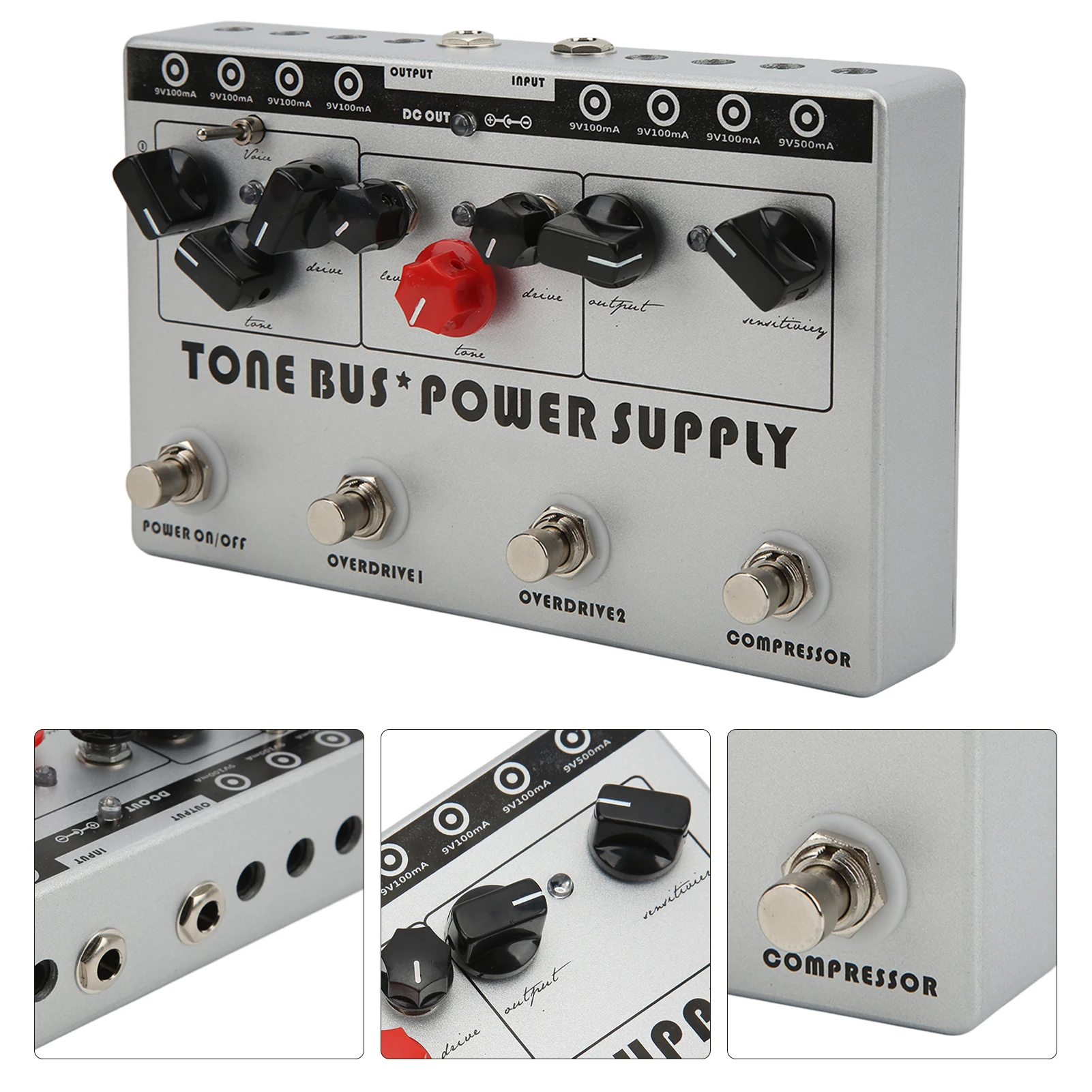 8 Efecto de fuente de alimentación de salida Procesador multiefecto Bus 8 Fuente de alimentación de salida Pedal de efectos de combinación de guitarra 9V