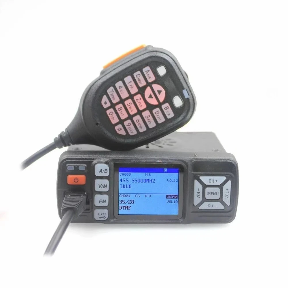 Mini small car platform UV double stage car platform high power cigarette lighter  supply car walkie-talkie double display