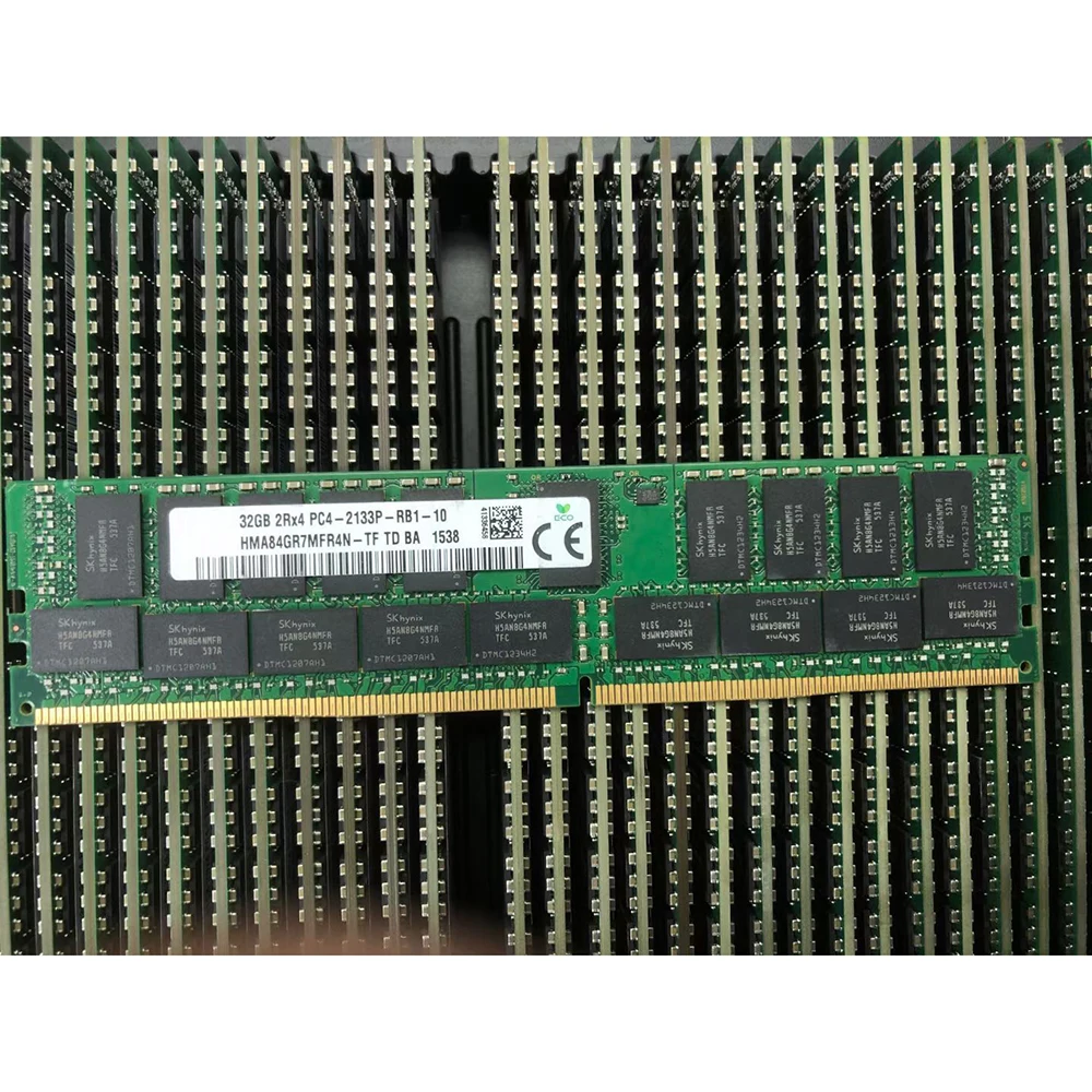 1 PCS 32G 2RX4 PC4-2133P REG For SKhynix Server Memory HMA84GR7MFR4N-TF