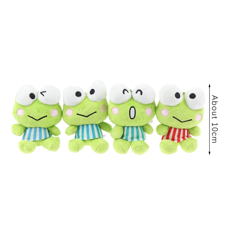 Sanrio My Melody Kero Kero Keroppi Cartoon Plush Stuffed Doll Cute Backpack Pendant Little Frog Key Chain Gifts For Boys Girls