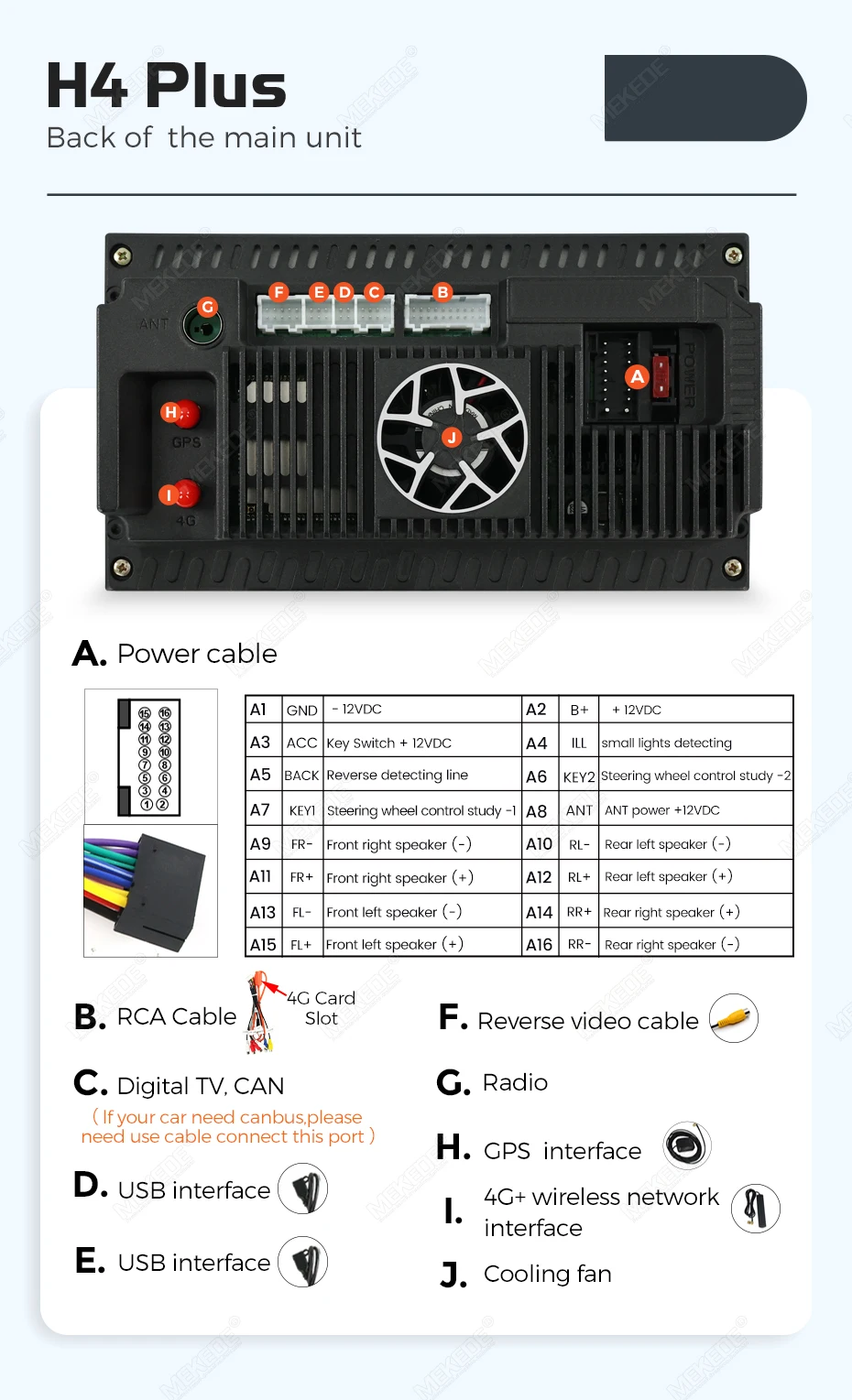 MEKEDE 8 Core Android Intelligente Auto Radio Systeme Für Audi A3 8P S3 RS3 2003-2012 Carplay Android auto DSP RDS Auto Multimedia – Detail 27