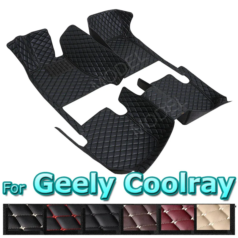 

Car Floor Mats For Geely Coolray 2019 2020 2021 2022 Custom Auto Foot Pads Automobile Carpet Cover Interior Accessories