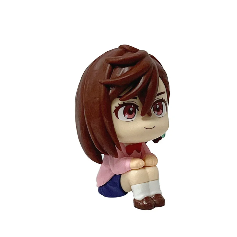 Bestseller Dandadan Chibi-Version Mameo - Momo Ayase / Okarun Paarset | Anime-Figur | Artikuliertes Modell | Desktop O – Detail 13