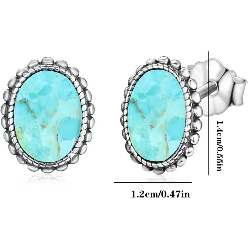 2pcs Fashionable and Exquisite Retro Bohemian Style Rotundity Earrings for Women Men Birthday Anniversary Gift Party Jewelry Lux