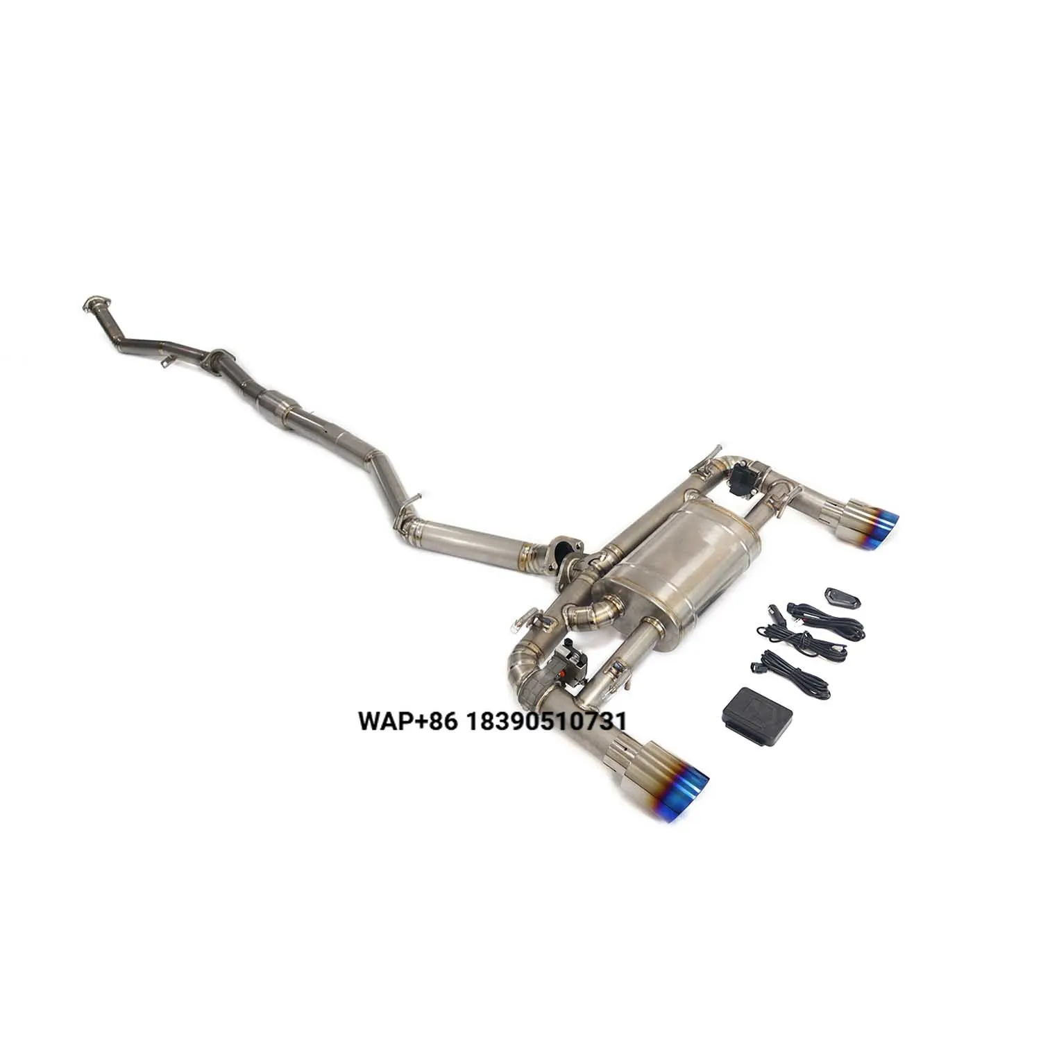 Exhaust for 86 2.0L & BRZ 2.0L High Quality Catback Titanium Pipe With Valved Muffler Auto Performance Parts