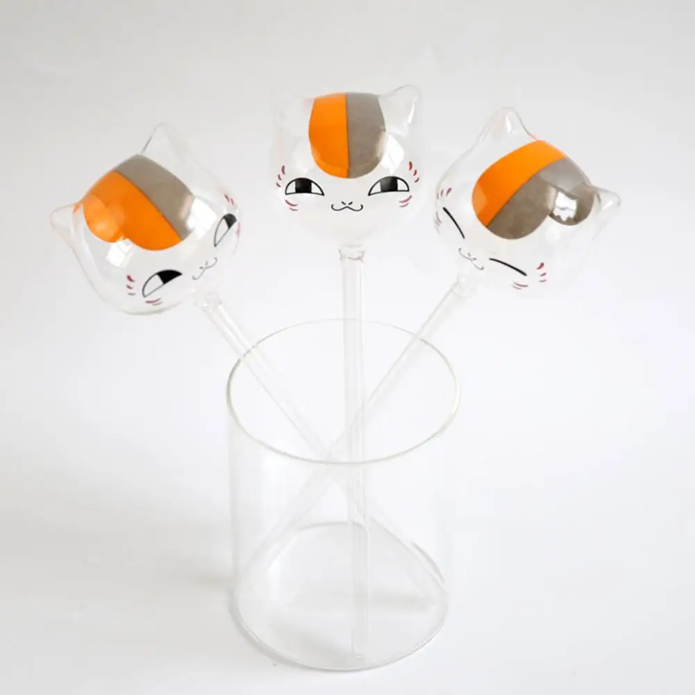 Plant Watering Bulb Cat-shaped Glass Watering Bulbs Automatic Self-watering Planter Inserts Plant Irrigation Devices for Indoor