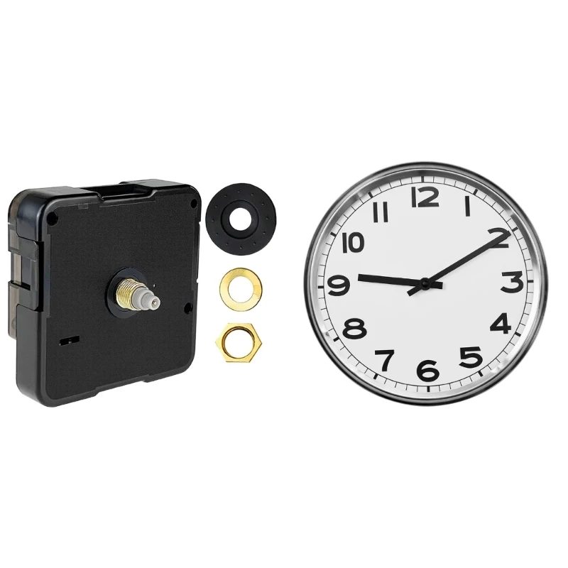 Quartzs Clock Movement Mechanism for Wall Clock Repair Parts Battery Operated Quiet Clock Motor Replacement Kits Dropship
