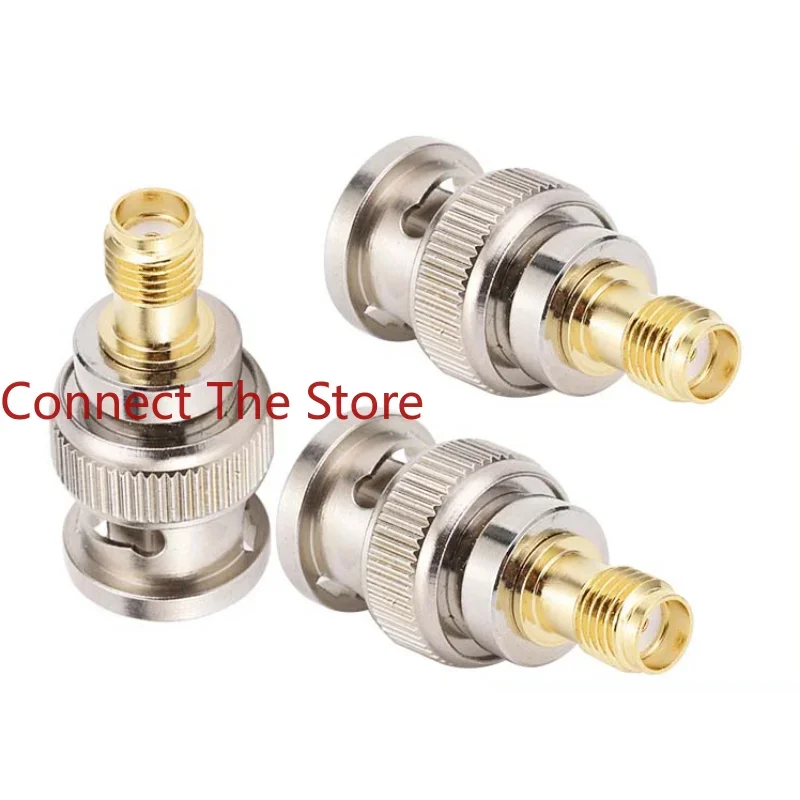 3PCS Monitoring Video Of SMA RF Coaxial Connector Q9BNC Male To  Female  Head    BNC