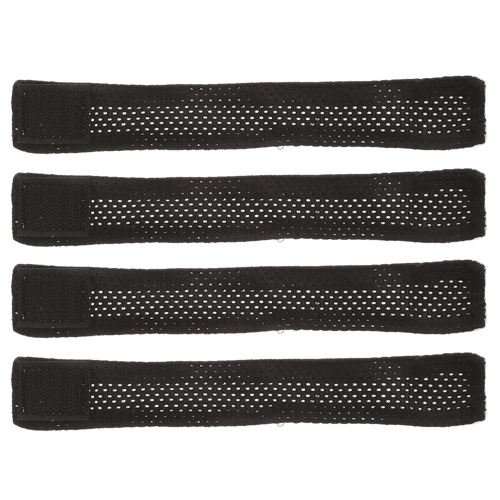 4 قطع من أربطة حامل الأكمام الرياضية للرجال والنساء والمراهقين، أصفاد ذراع مريحة قابلة للتعديل، حوامل أكمام كرة السلة للجري