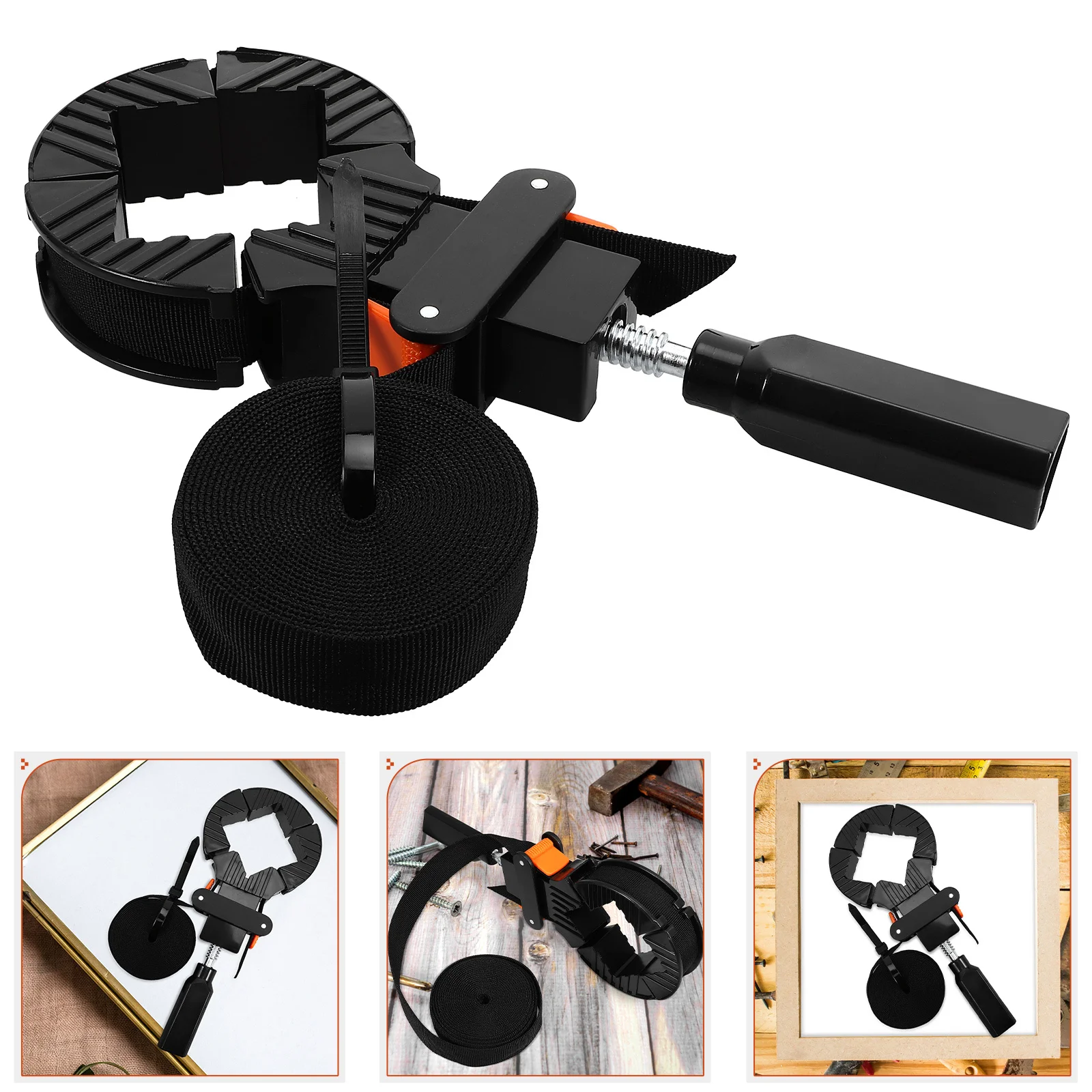 

Right Angle Clamp 90 Degree Corner Clamps for Woodworking Stable Fixation Easy Assembly Precise Positioning Durable
