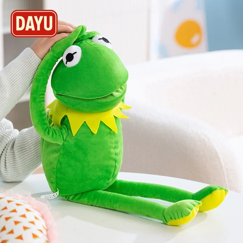 Kermit Kikker Handpop Knuffel Zacht Gevulde Pop Kinderen Gift Home Decor Cartoon Groene Kikker Marionet Speelspeelgoed