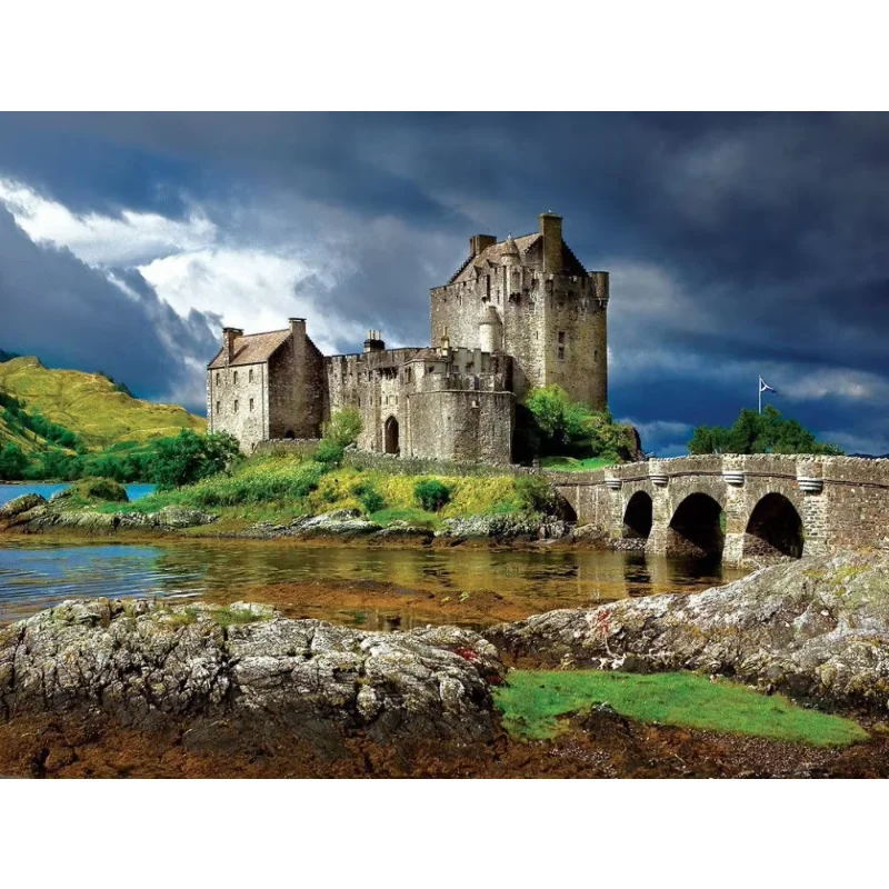 85 Home Decor Majestic Castles-Silk Art Poster Wall Art Home Decoration Gift