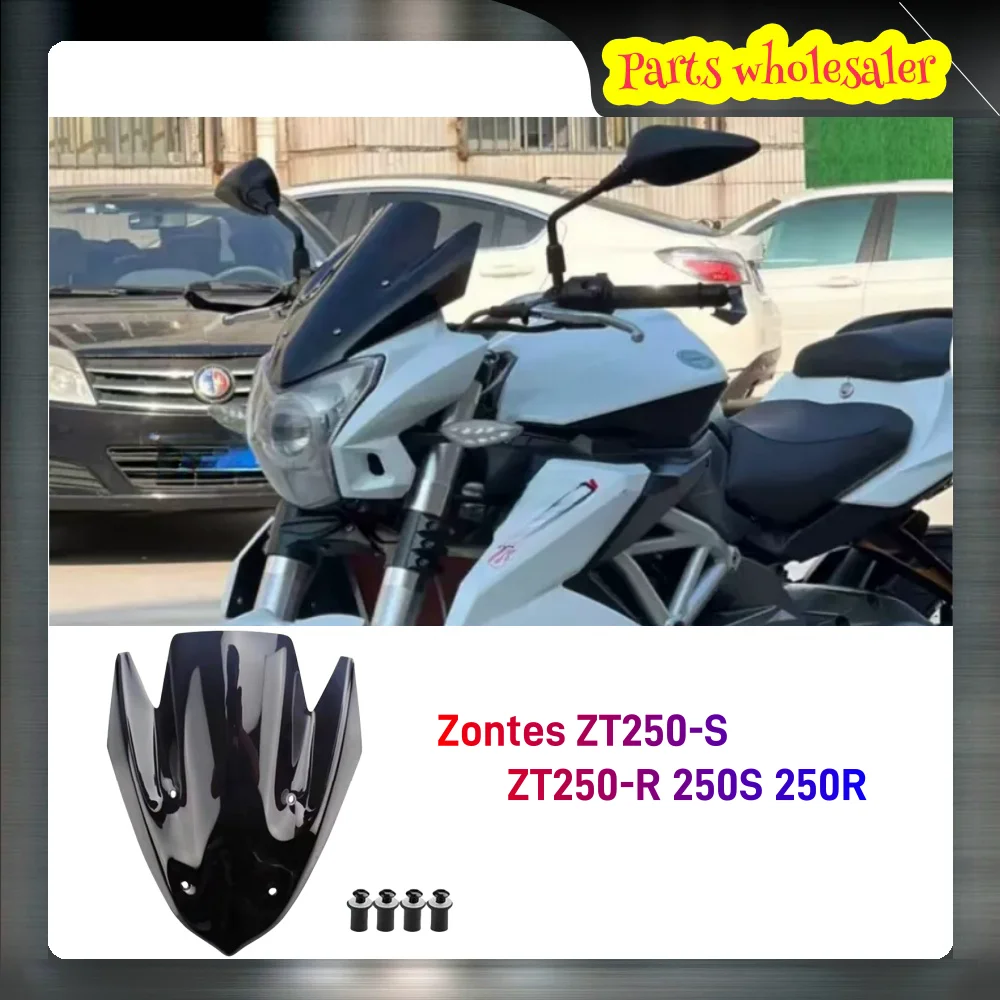 New Fit Zontes S250 R250 Instrument Windshield Windshield WindScreen For Zontes ZT250-S ZT250-R 250S 250R