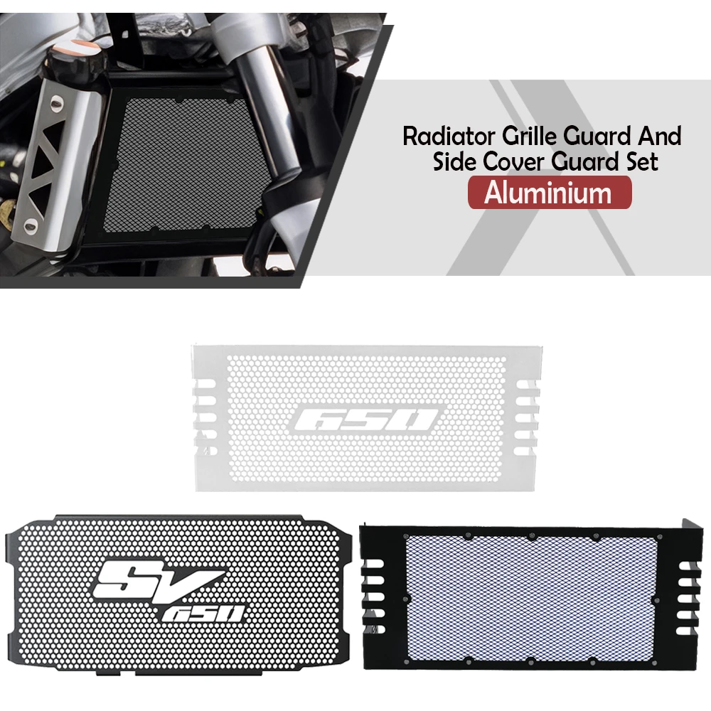 

SV 650 Radiator Grill Guard Cover And Side Cover Guard Set FOR SUZUKI SV650/ABS 2016 2017 2018 2019 2020 2021 2022 2023 2024