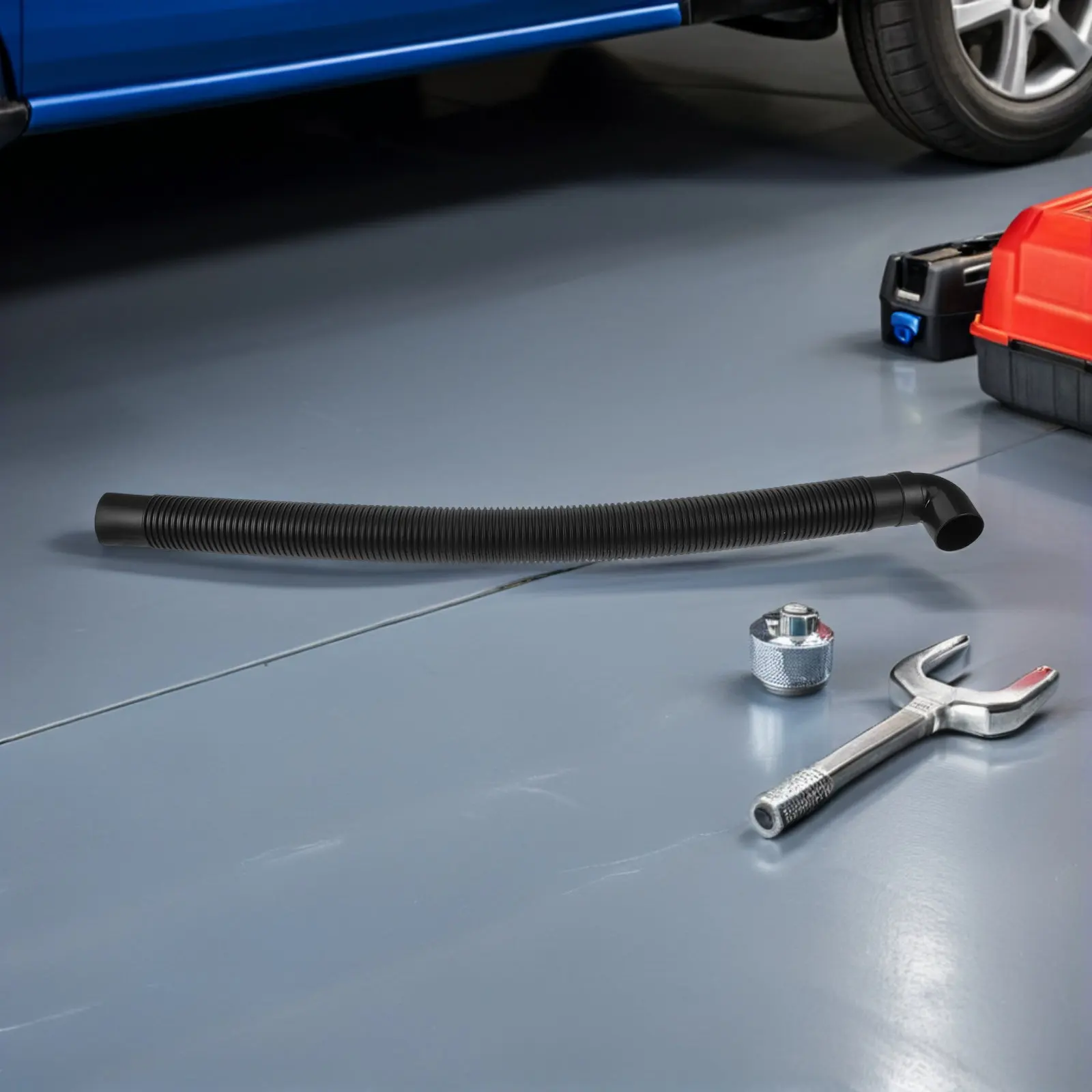 

Car Ac Vent Extension Auto Climate Control Duct Flexible Corrugated Hose Plastic Elbow Connector Universal Automotive