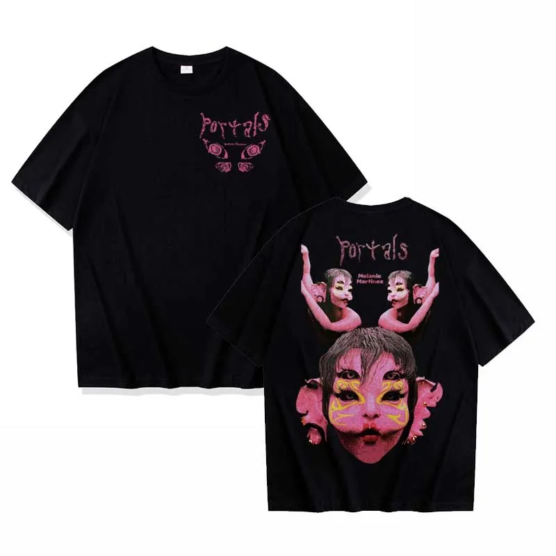 Cool Melanie Martinez Portals Shirts Fashion Summer Women Men T-Shirt Short Sleeve Hip Hop Top 90S