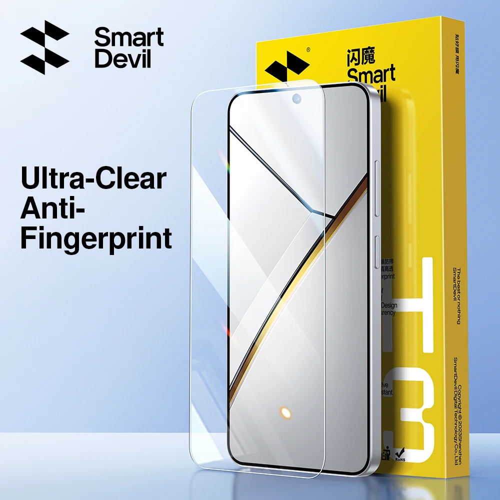 SmartDevil tempered film For Realme neo7 HD full screen film anti-blue light protection non-porous cover explosion-proof
