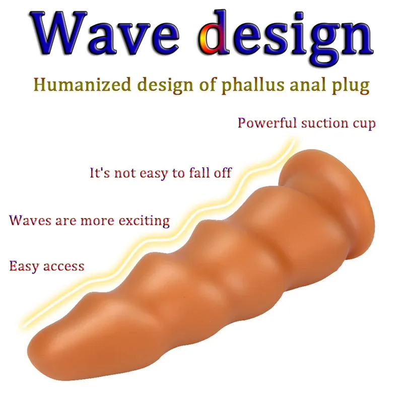 Sex Shop New Huge Anal Vagina Butt Stimulator Anus Expansion Prostate Massager Dildo Large Butt Plug Sex Toys For Woman Men